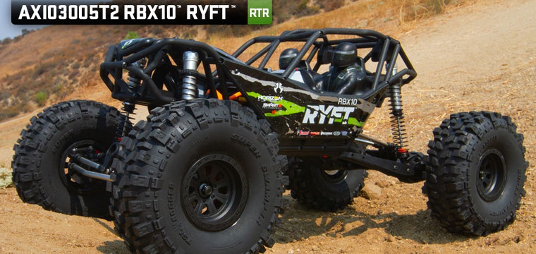 Axial #AXI03005T2 1/10 RYFT Ready to Run (Black)