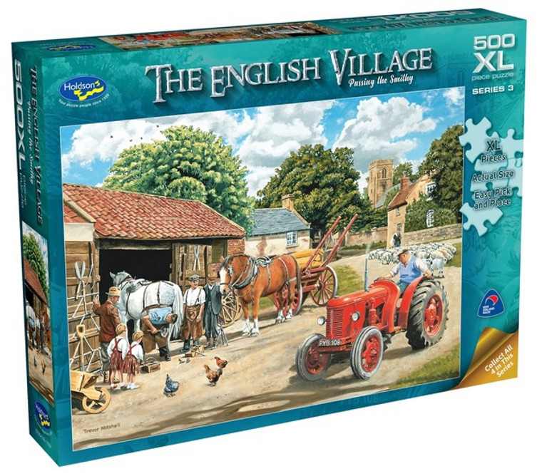 Holdson # 77264 The English Village Passing The Smithy   500XL  Puzzle