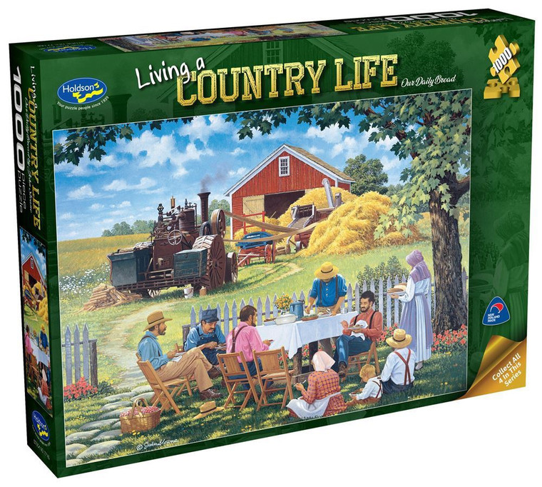 Holdson # 77165 Country Life Our Daily Bread   1000 Pc  Puzzle