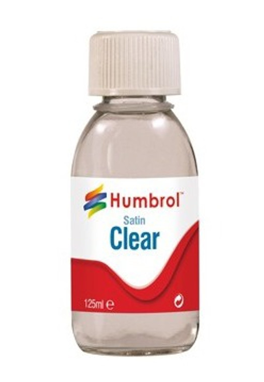 Humbrol #107435 Clear Satin Varnish-125ml