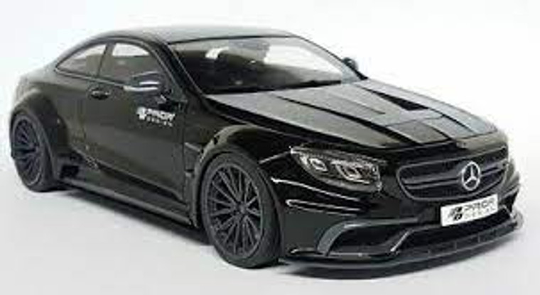 GT Spirit #GT297 1/18 Mercedes Benz-S Class Coupe Prior Design -Matte Black