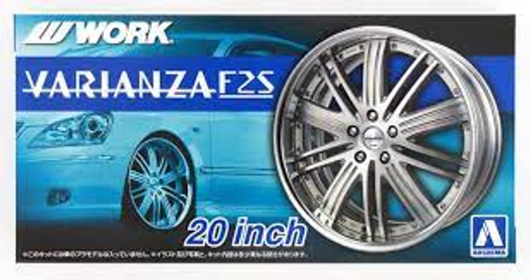 Aoshima #5383 Rims and Tyres-Work Varianza F25