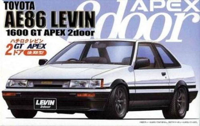 Fujimi # 035260 1/24 Toyota AE86 Levin 1600GT Apex 2 Door