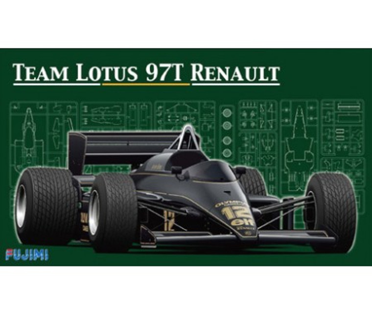 Fujimi #091952  1/20 Team Lotus 97T Renault