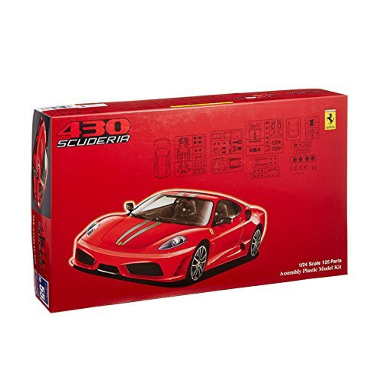 Fujimi # 123363 1/24 Ferrari F430 Scuderia