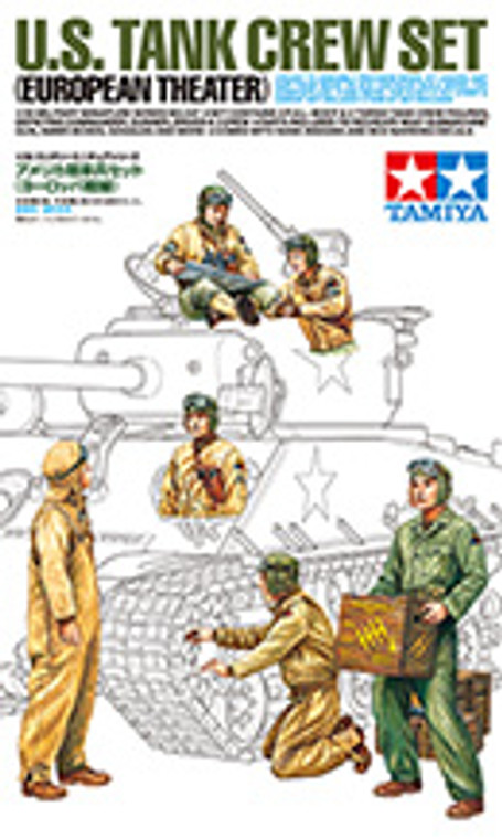 Tamiya #35347 1/35 US Tank Crew-European Theatre