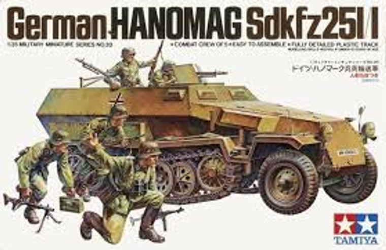 Tamiya #35020 1/35 Hanomag Sdkfz 25l/l