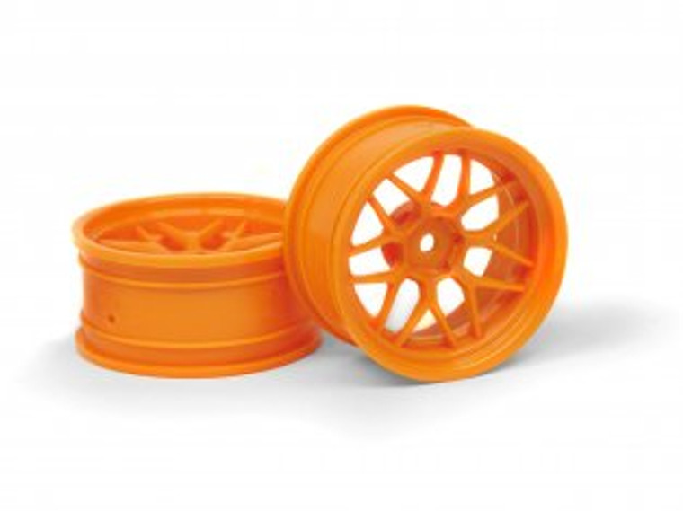 HPI #120250 1/10 Tech 7 Wheel Orange (6mm/2pcs)