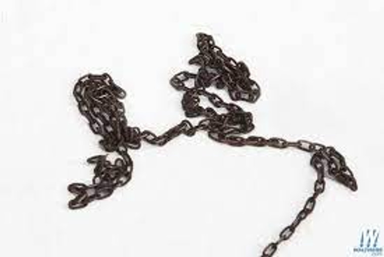 A Line #29221 Black Chain 12" 15  Links per Inch