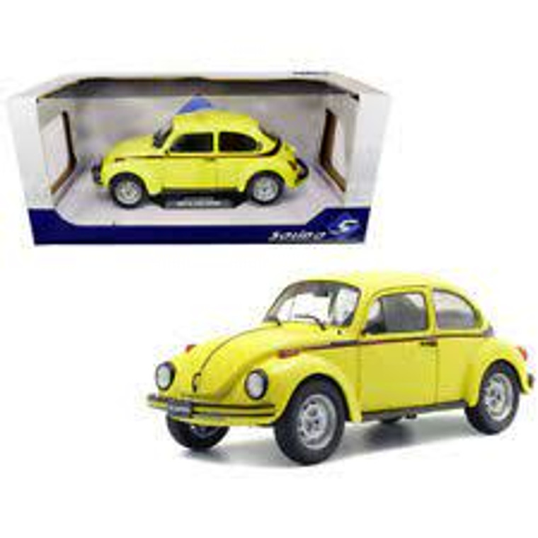 Solido #S1800511 1/18 Volkswagen Beetle Sport-Yellow
