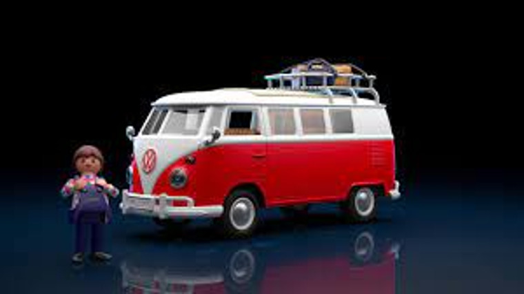 Playmobil #970176 Volkswagen T1 Camping Bus-74 pces