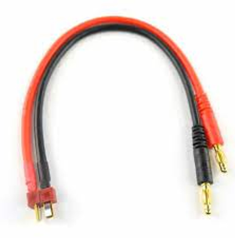 RC Pro #BM016 Deans (T-Plug) to Banana Plug Charge Lead