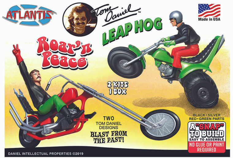 Atlantis Models #M6600 1/32 Tom Daniel's Roar'N Peace & Leap Hog