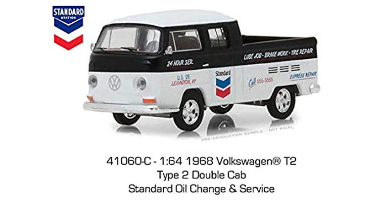 Greenlight #41060-C 1/64 1968 Volkswagon  Type 2 Double Cab