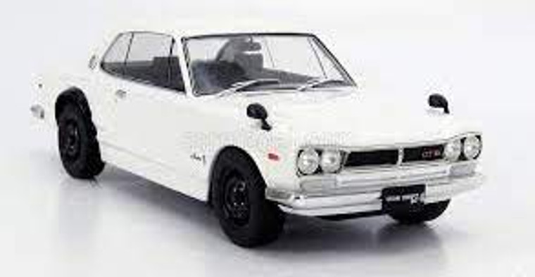 Triple 9 Collection #1800181 1/18 Nissan Skyline GT-R KPGC10-White