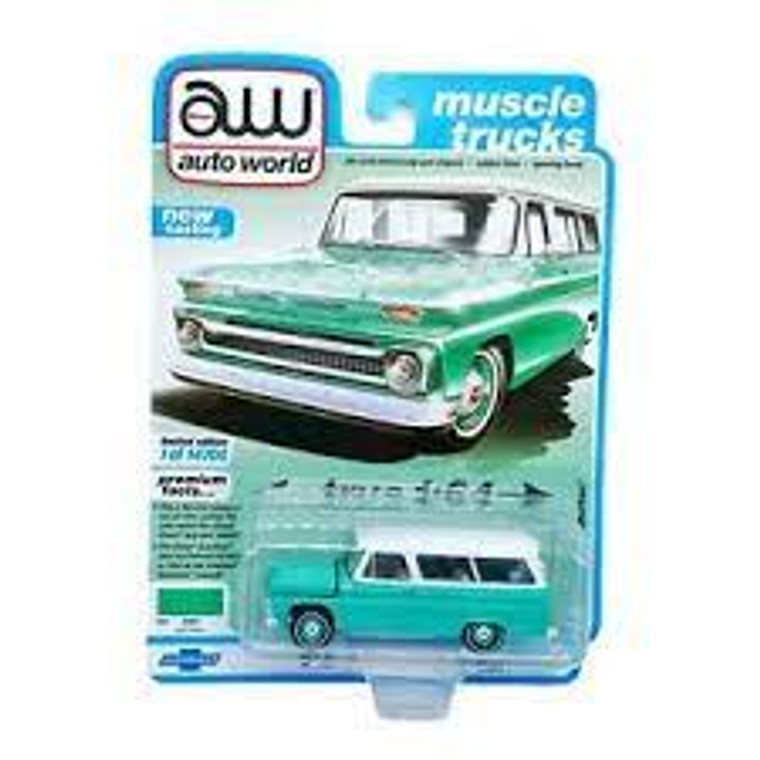 Auto World #AW64302 1/64 1965 Chevy Suburban