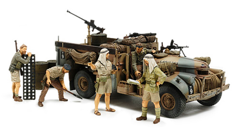 Tamiya #32407 1/35 British LRDG Command Car (North Africa)