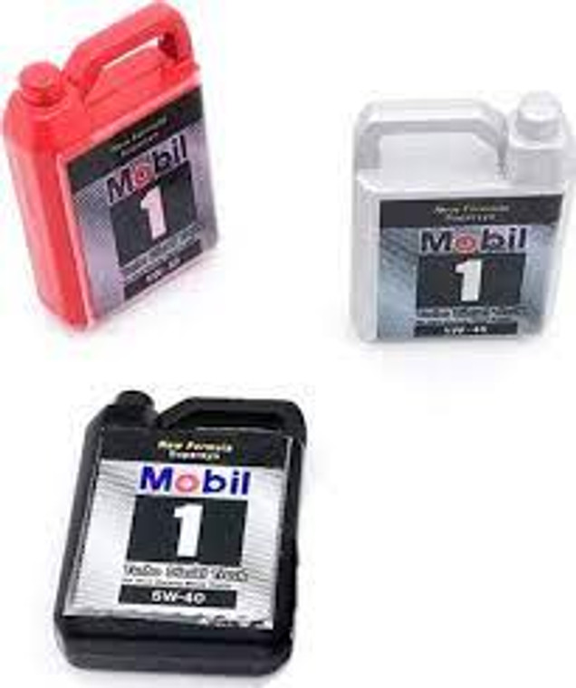 JaiRC # 1/10 Oil Container Mobil 1 Helix HX3 (Red)