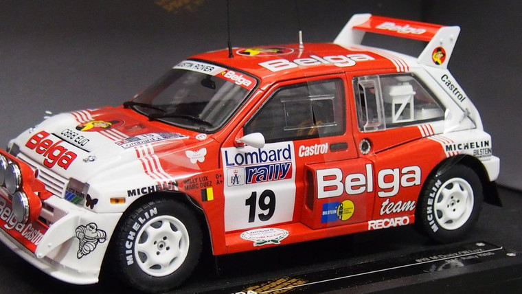 L&L #6R4 TT-02 Rally Clear Body 190mm-Belga Lombard