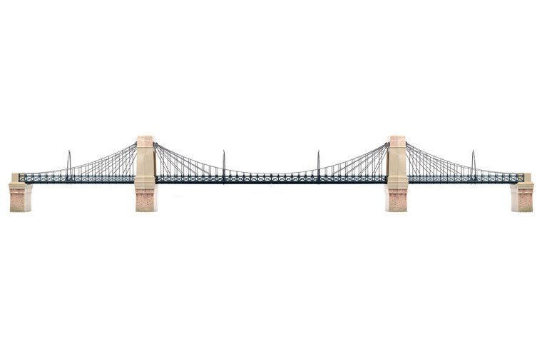 Hornby #R8008  1/76 00 Grand Suspension Bridge