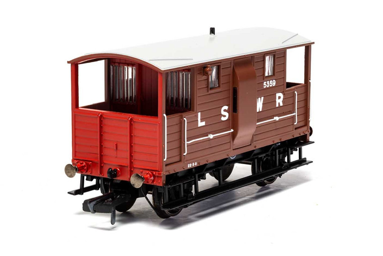 Hornby #R6911A 00 LSWR 20 T Brake Van