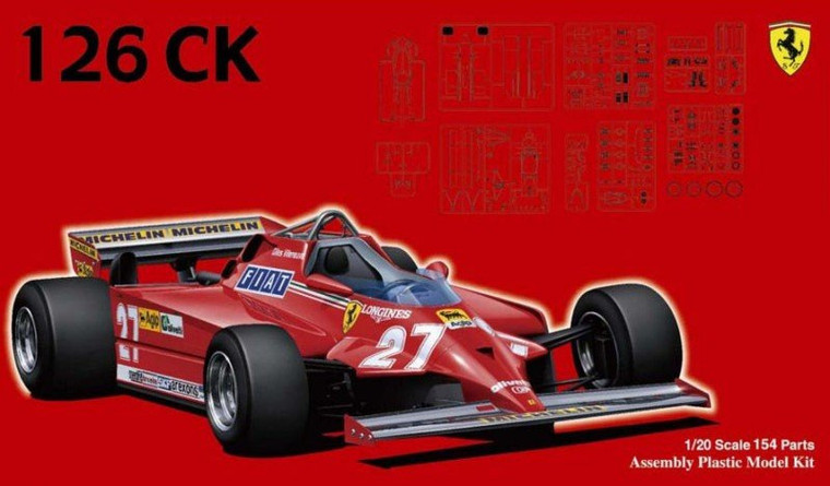 Fujimi #091969 1/20 Ferrari  1981  F1 126 CK