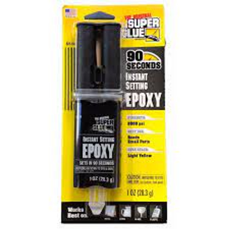 Super Glue #SUP-SY-IN 90 Second Instant Setting Epoxy Glue