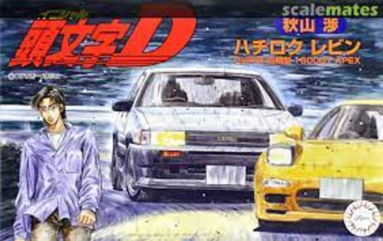 Fujimi #183619 1/24 1983 Toyota AE86 Levin Wataru -Initial D