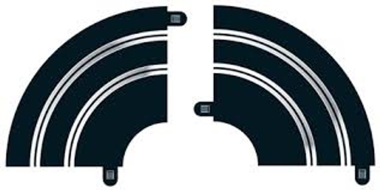 Scalextric #C8201 Radius 1 Hairpin Curve (2pc)