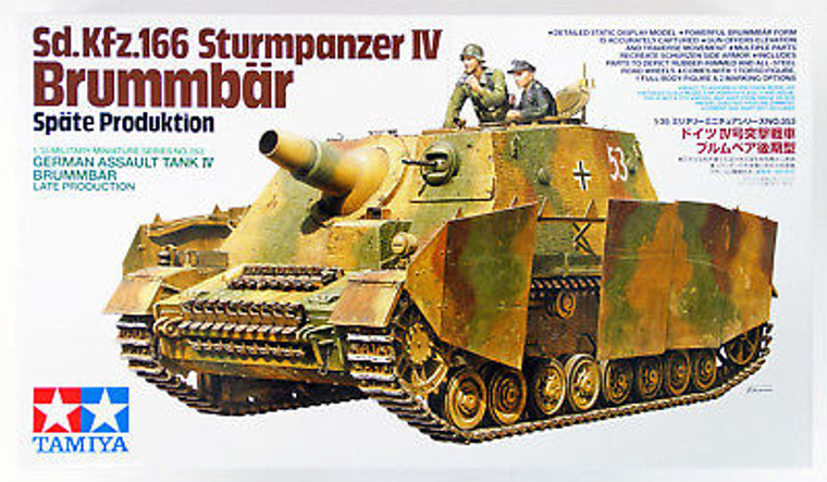 Tamiya #35077 1/35 Sturmpanzer IV Brummbar SDKFZ166