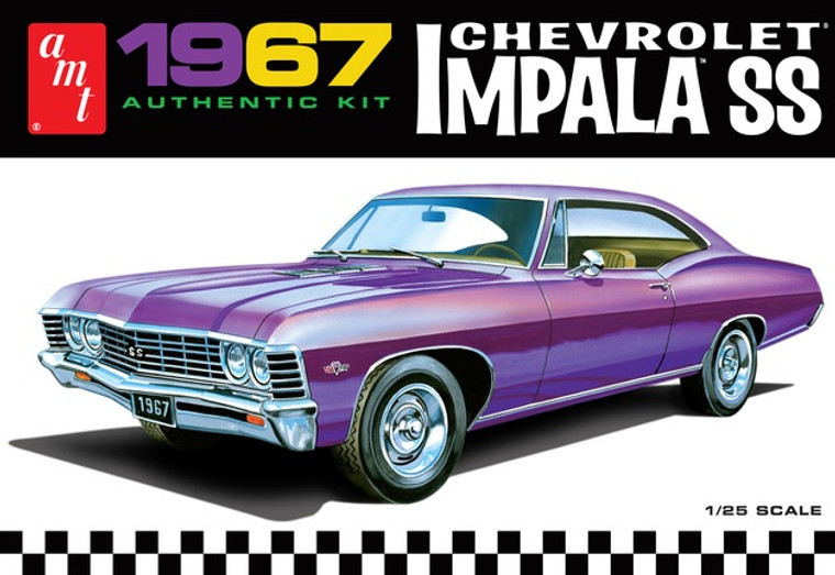 AMT #0981 1/25 1967 Chevy Impala SS