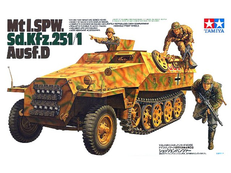 Tamiya #35195 1/35  Mtl.SPW Sd.Kfz. 251:1 Ausf.D