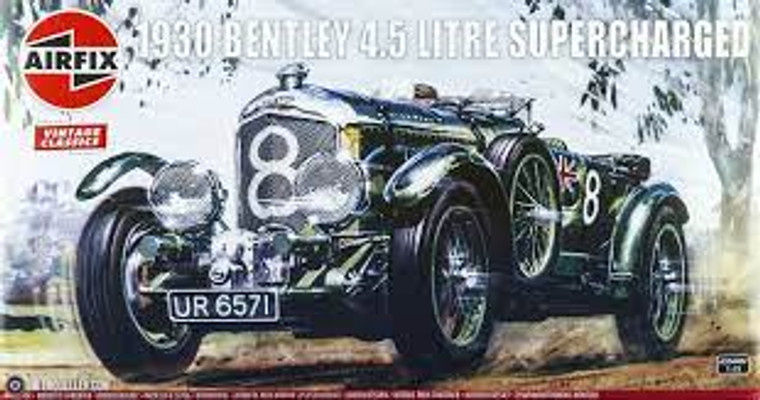 Airfix #A20440V 1/12 1930 Bentley 4.5 Litre Supercharged