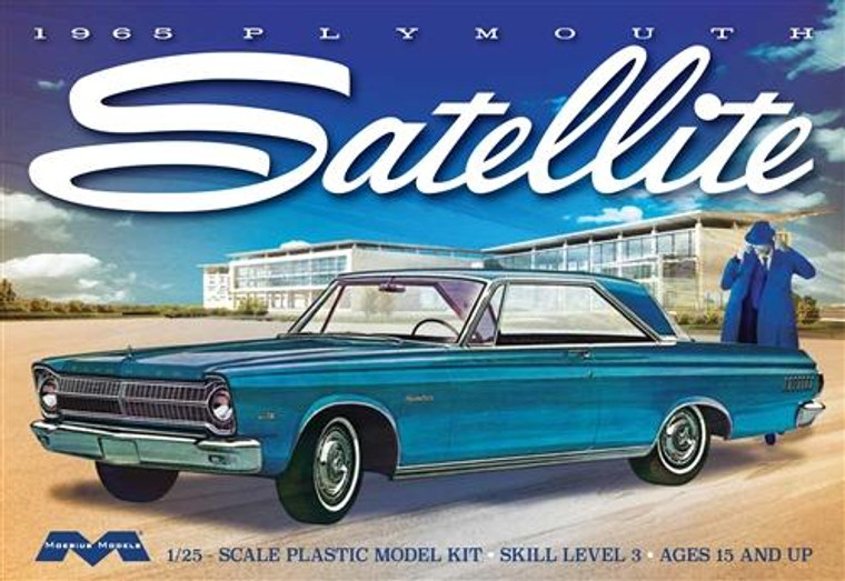 Moebius Models#1215 1/25 1965 Plymouth Satellite