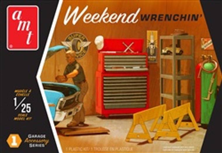 AMT #PP015 1/25 Weekend Wrenching Garage Set