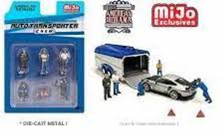 MiJo Exclusives #76464 1/64 Auto Transporter Crew Set