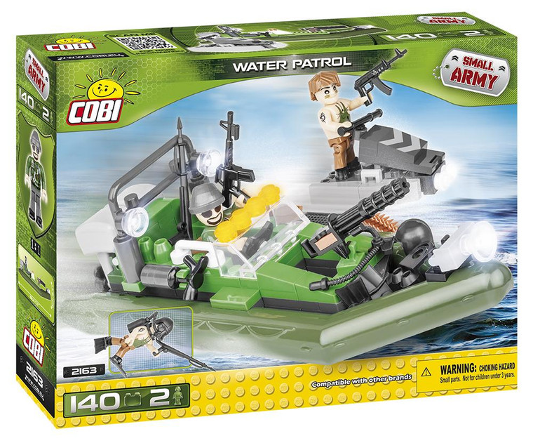 Cobi #2163 Water Patrol  140Pcs 