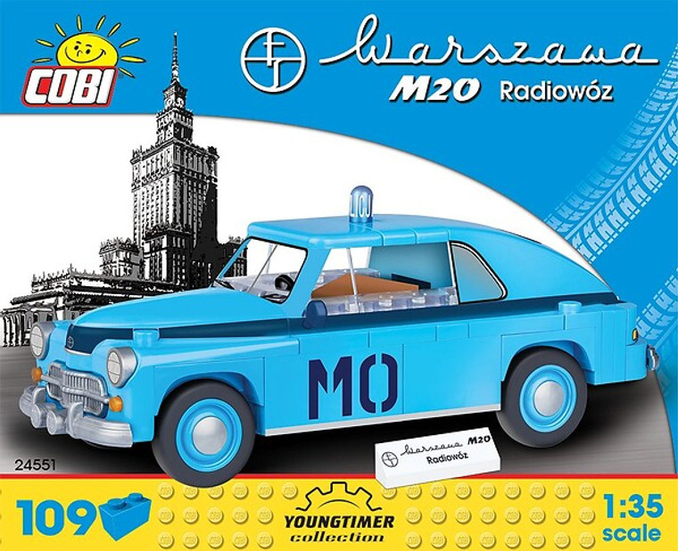 Cobi #24551 Warszawa M20 Radiowóz