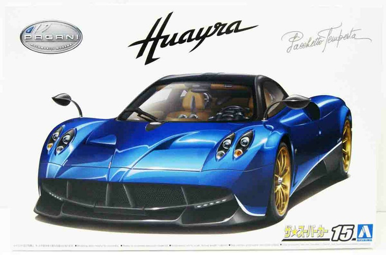 Aoshima #6238 1/24 Pagani Huayra Pacchetto Tempesta Plastic Model