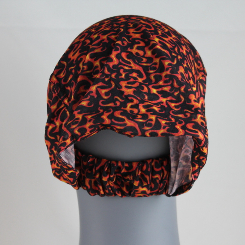 Motorcycle Doo-Z Headwear - Small Red Flames