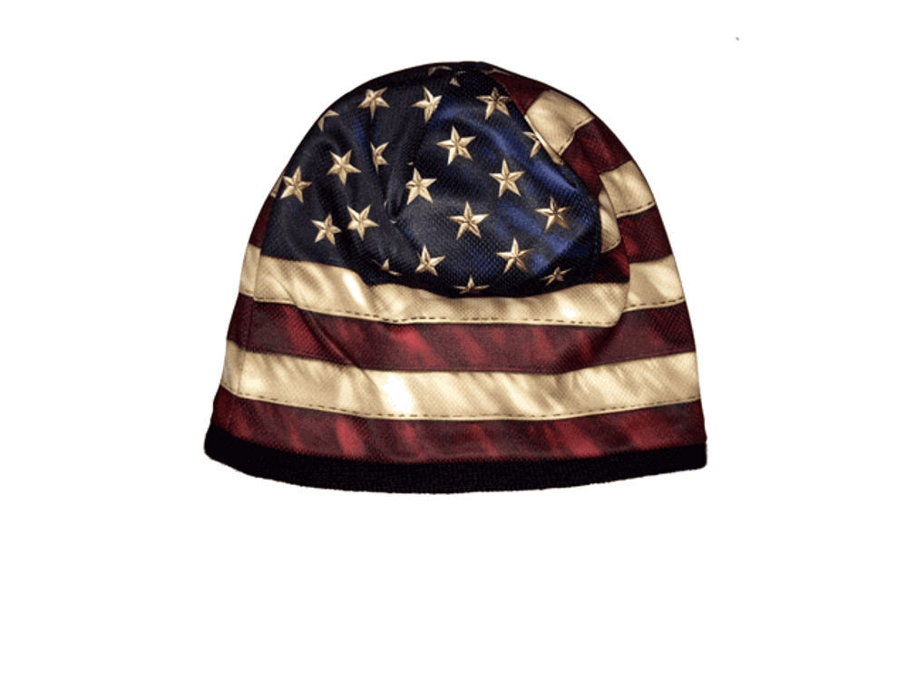 Beanie - "American Flag" By American Mills