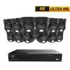 AIBASE 4K Ultra Color Night Vision 16 Camera Capable IP System with 8MP Black Light Full Color Active Deterrence Wide Angle Weatherproof Turret Network Cameras (NDAA Compliant) AIBASE 4K Ultra Color Night Vision 16 Camera Capable IP System with 8MP Black Light Full Color Active Deterrence Wide Angle Weatherproof Turret Network Cameras (NDAA Compliant)
