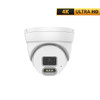 AIBASE 4K 8MP 24/7 Full Color Perimeter Protection IP Turret, NDAA Compliant (CAM-IP3128W-A-SI-28-AI)