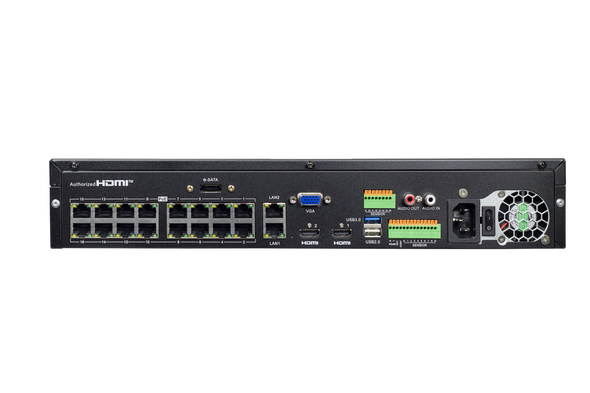 AIBASE 32 Channel 4K Network Video Recorder with 16 built-in POE Ports,  NDAA Compliant