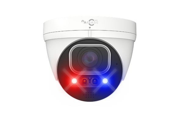 AIBASE 5MP AI Active Deterrence Full Color Motorized Lens IP Turret, NDAA Compliant (CAM-IP3155W-PV-Z-AI) AIBASE 5MP AI Active Deterrence Full Color Motorized Lens IP Turret, NDAA Compliant (CAM-IP3155W-PV-Z-AI)
