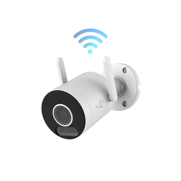AIBASE 2K AI Active Deterrence Full Color IP Wifi IP Camera,  NDAA Compliant (CAM-IP3734W-28-W-AI-V2)