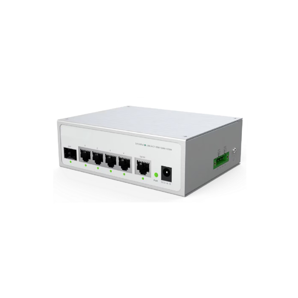AIBASE 6 Port Full Gigabit Industrial-Grade Network Switch