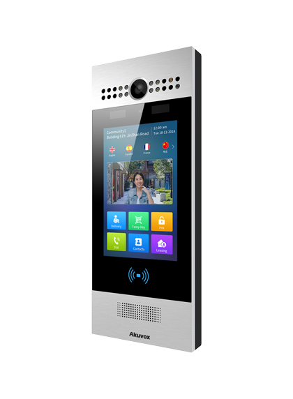 AKUVOX R29C Facial Recognition Android Door Station with 7" Touch Screen LCD Display
