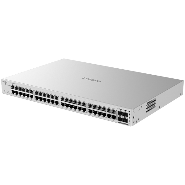 Lysora LS2-48GT4SFP-P 48-Port 10G Gigabit L2 Managed PoE+ Switch