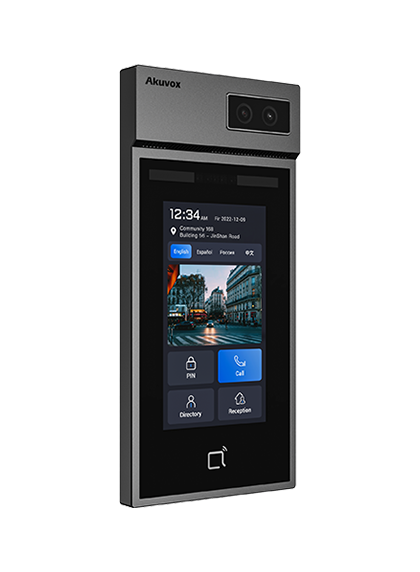 AKUVOX S535 Facial Recognition Door Phone with 5" Touch Screen LCD Display